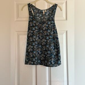 Razorback silk navy blue tank. From Nordstrom.